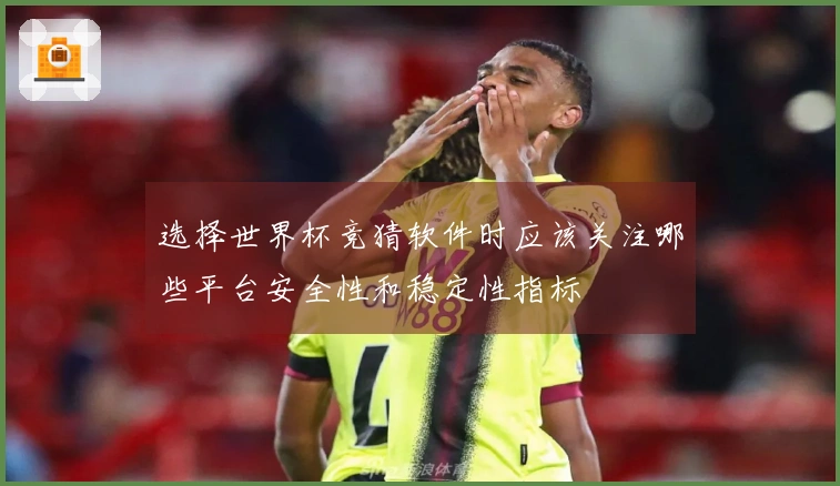 选择世界杯竞猜软件时应该关注哪些平台安全性和稳定性指标