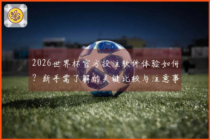 2026世界杯官方投注软件体验如何？新手需了解的关键比较与注意事项