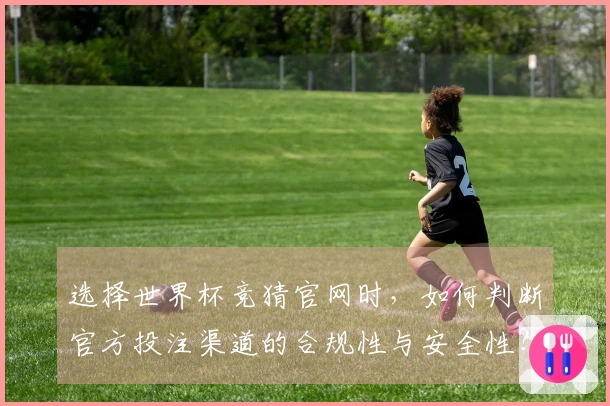 选择世界杯竞猜官网时，如何判断官方投注渠道的合规性与安全性？