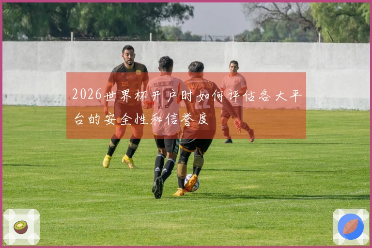 2026世界杯开户时如何评估各大平台的安全性和信誉度